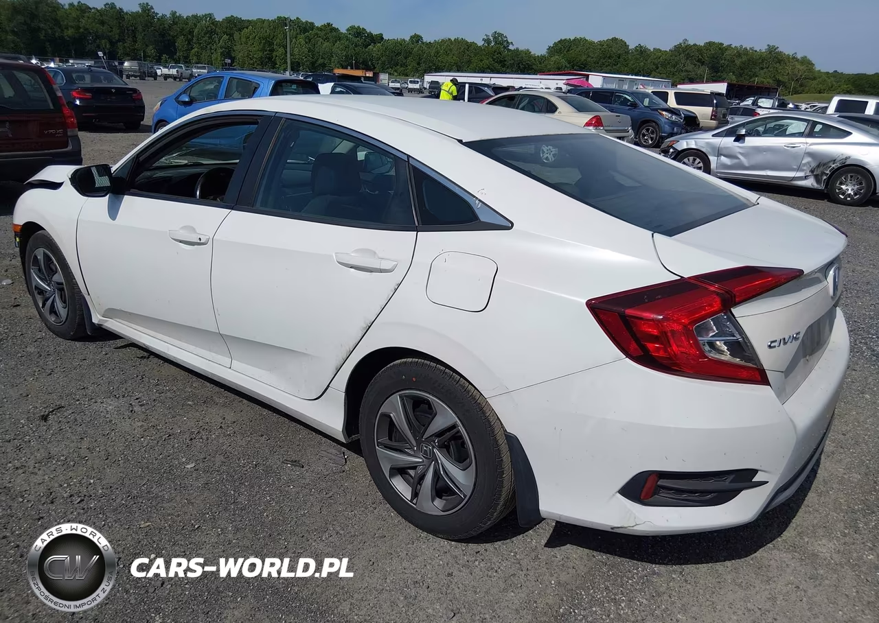 2019 Honda Civic Lx VIN:2HGFC2F62KH584507 - 3
