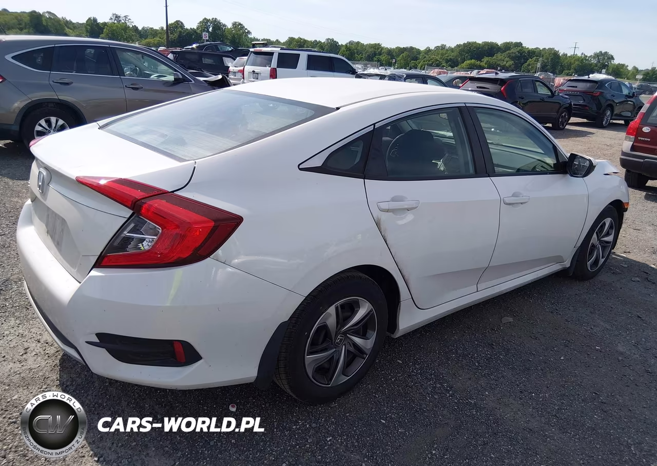 2019 Honda Civic Lx VIN:2HGFC2F62KH584507 - 4
