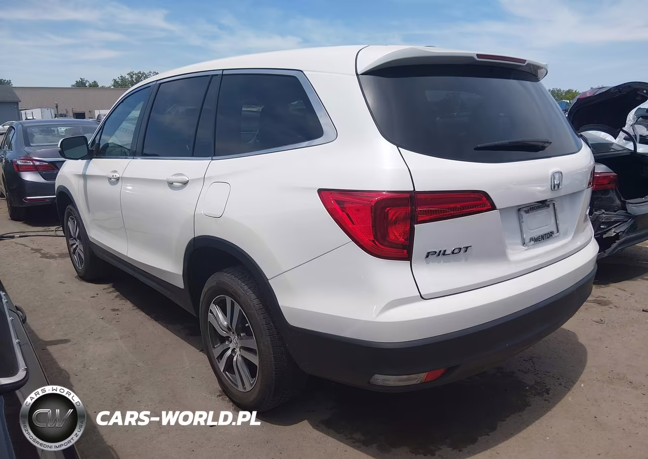 2017 Honda Pilot Ex-L VIN:5FNYF6H59HB004596 - 3