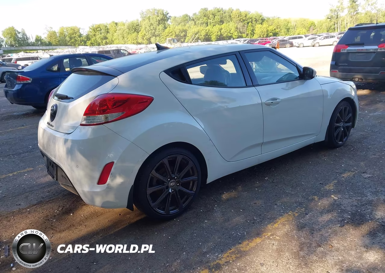 2013 Hyundai Veloster Base W-Gray VIN:KMHTC6AD2DU097592 - 4