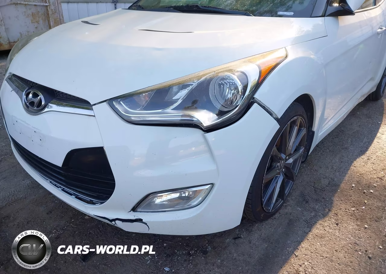 2013 Hyundai Veloster Base W-Gray VIN:KMHTC6AD2DU097592 - 6