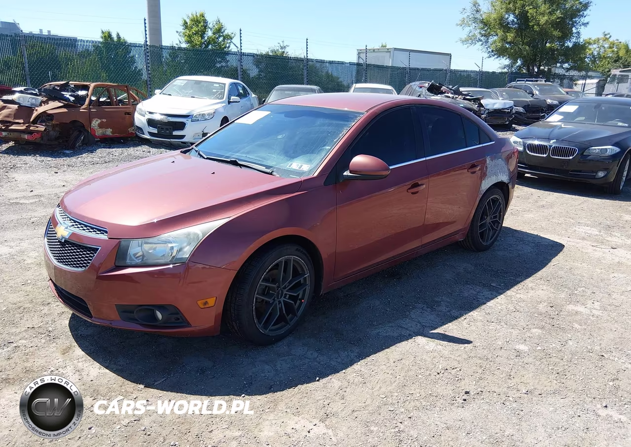 2012 Chevrolet Cruze Lt VIN:1G1PE5SC0C7371782 - 2