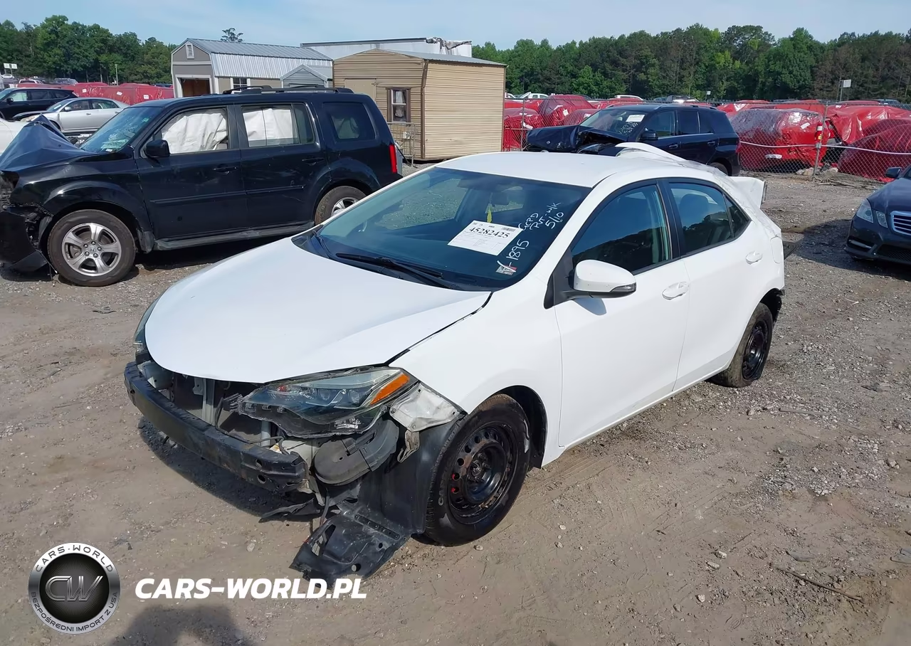 2015 Toyota Corolla S Plus VIN:2T1BURHE9FC451895 - 2