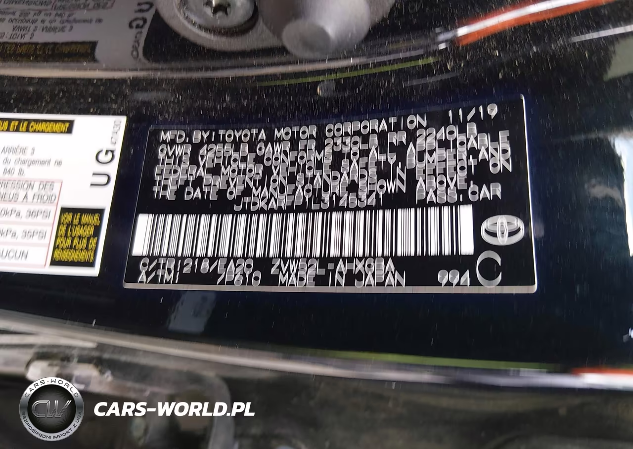 2020 Toyota Prius Prime Xle VIN:JTDKARFP1L3145341 - 9