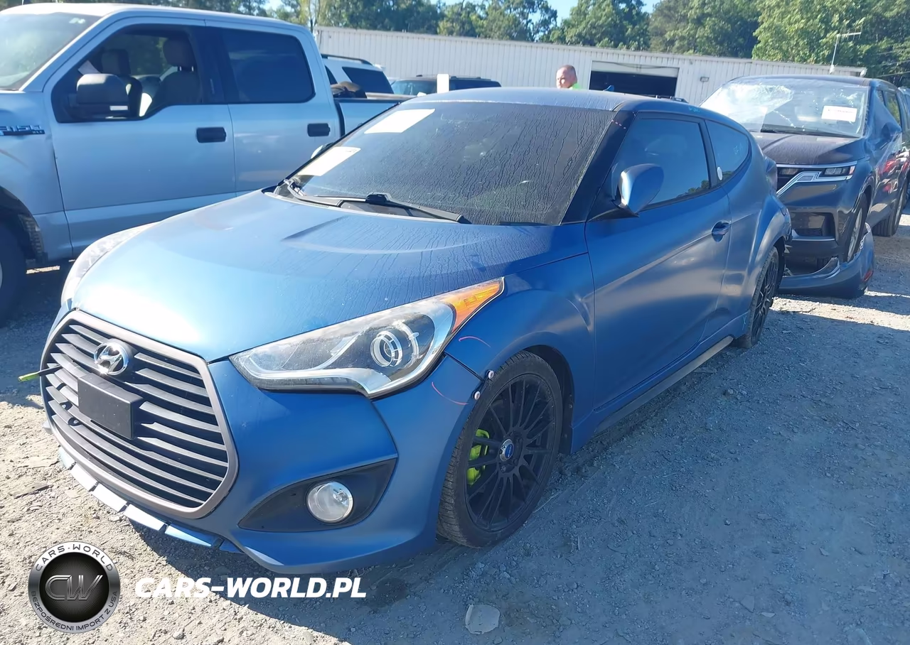 2016 Hyundai Veloster Turbo Rally Edition VIN:KMHTC6AE2GU260254 - 2