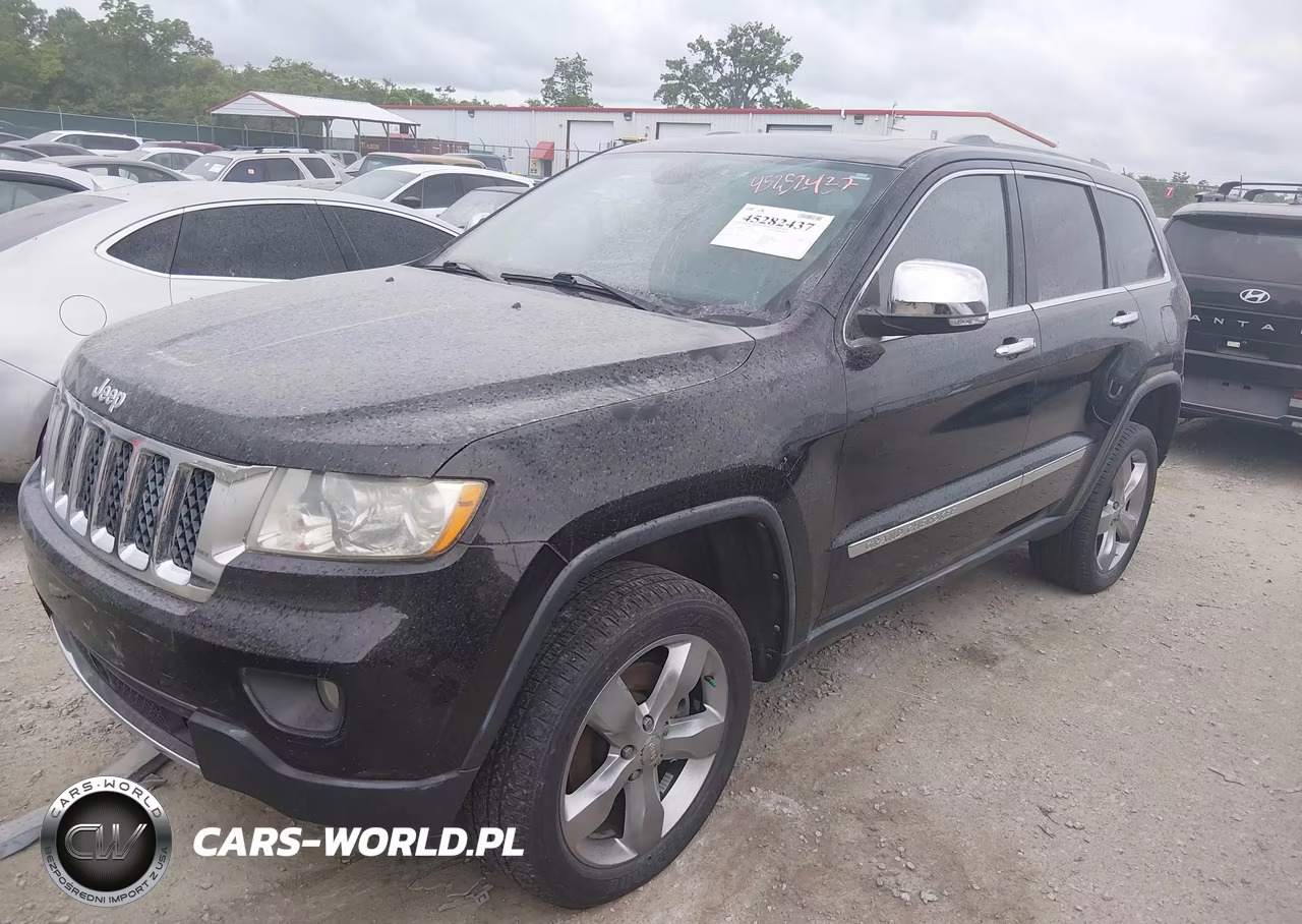 2012 Jeep Grand Cherokee Overland VIN:1C4RJFCT4CC274589 - 2
