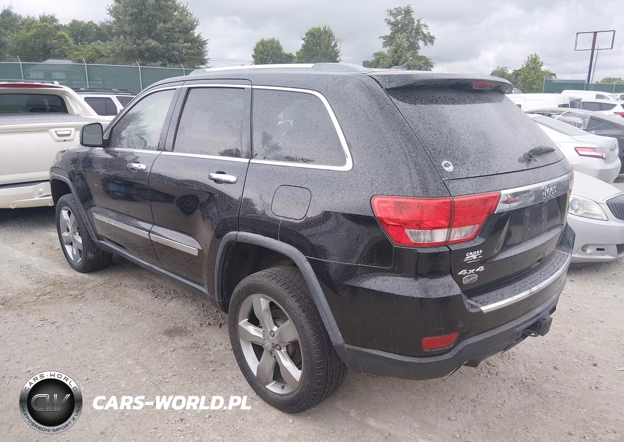 2012 Jeep Grand Cherokee Overland VIN:1C4RJFCT4CC274589 - 3