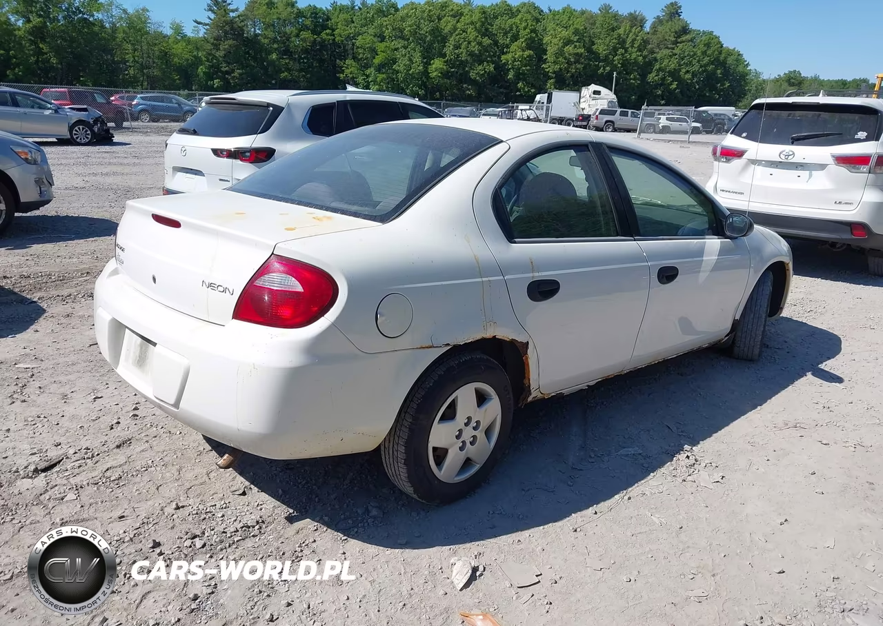 2004 Dodge Neon Se VIN:1B3ES26C54D643909 - 4