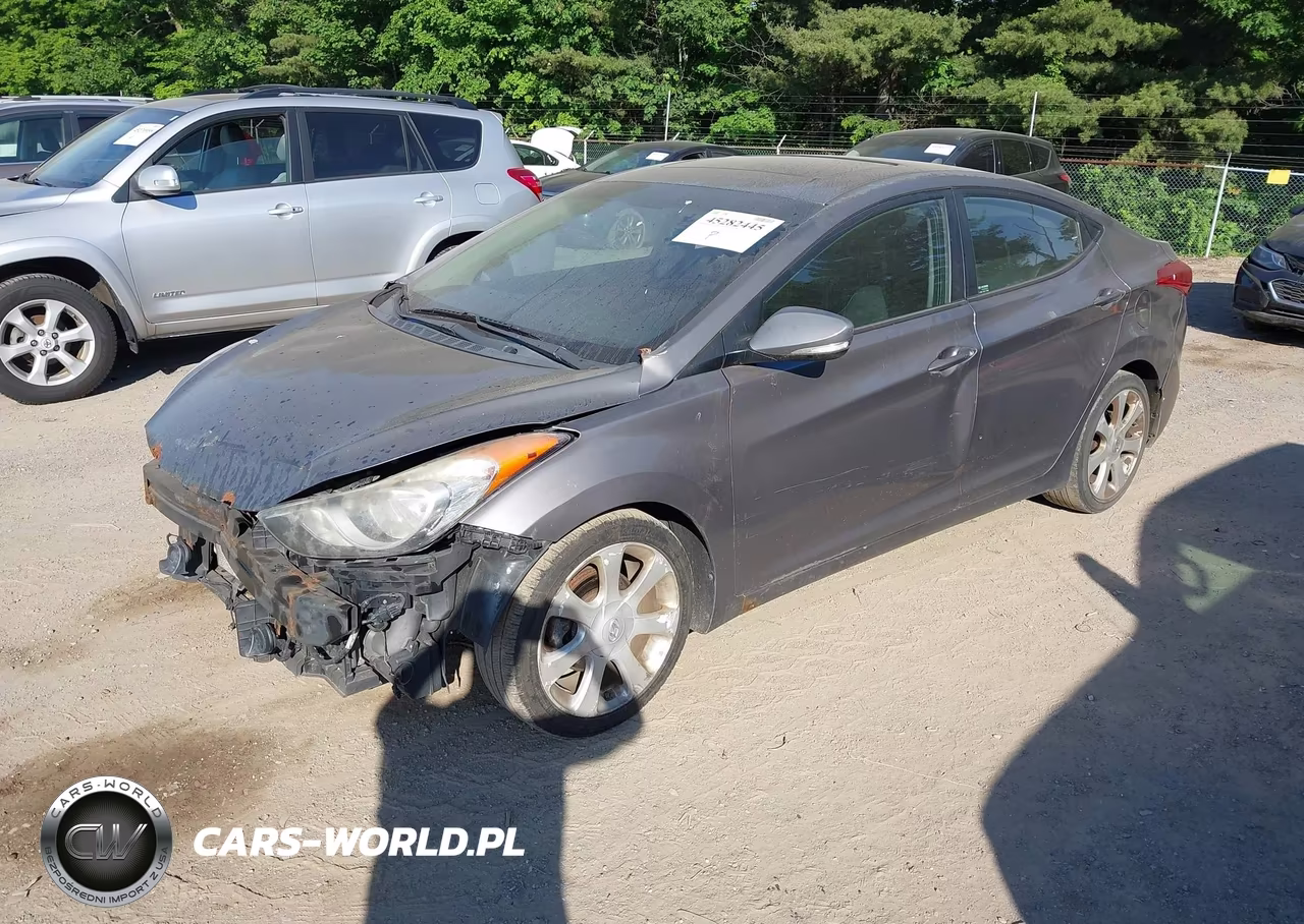 2013 Hyundai Elantra Limited VIN:5NPDH4AE8DH327928 - 2