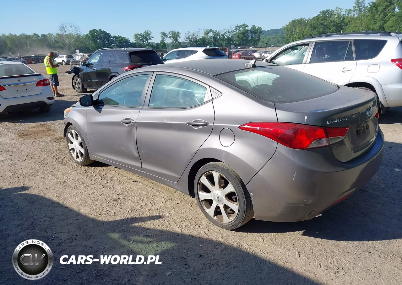 2013 Hyundai Elantra Limited VIN:5NPDH4AE8DH327928 - 3