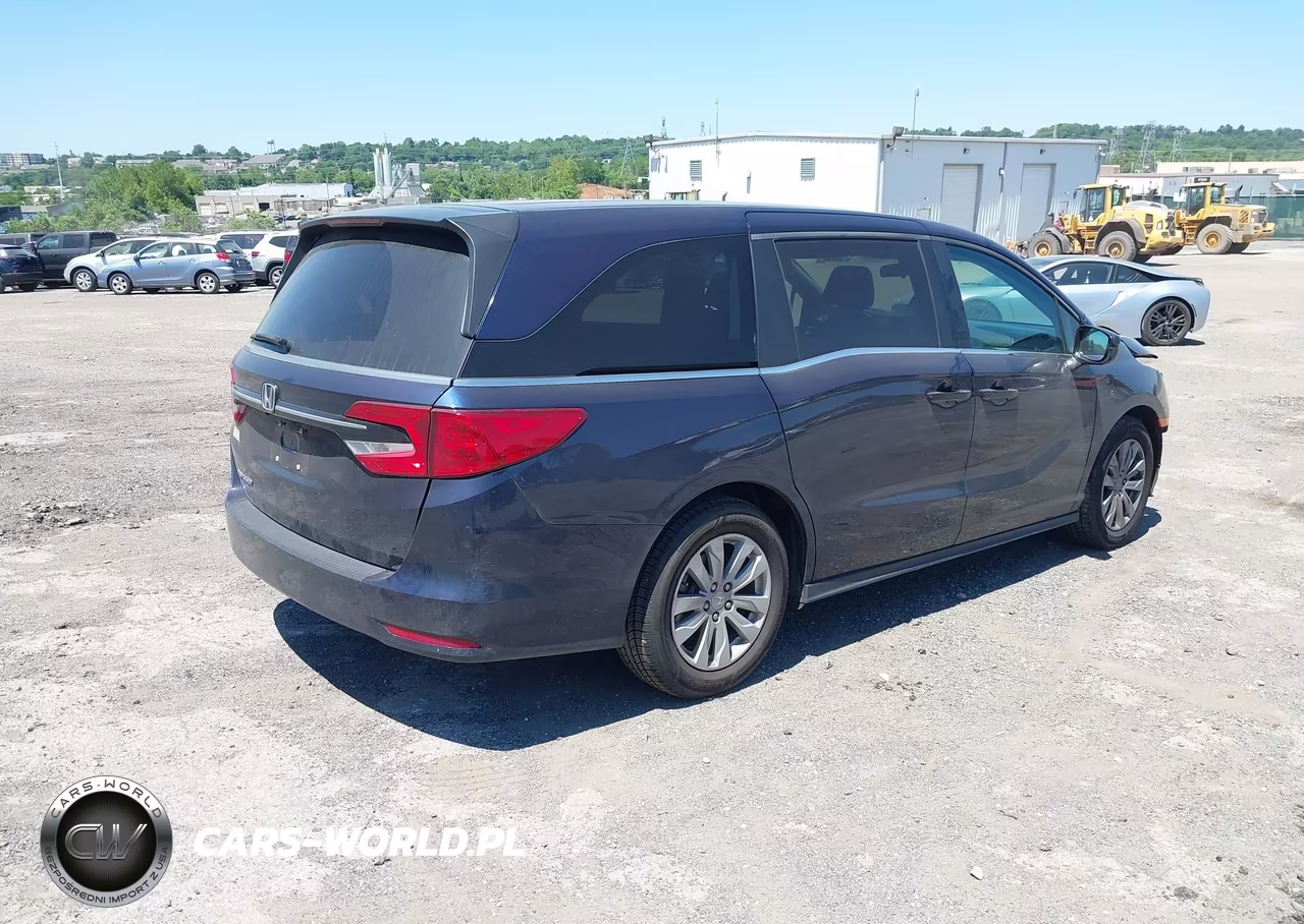 2022 Honda Odyssey Lx VIN:5FNRL6H29NB012728 - 4