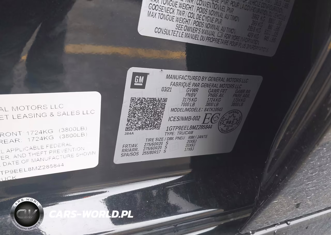 2021 GMC Sierra 1500 At4 VIN:1GTP9EEL8MZ285844 - 9