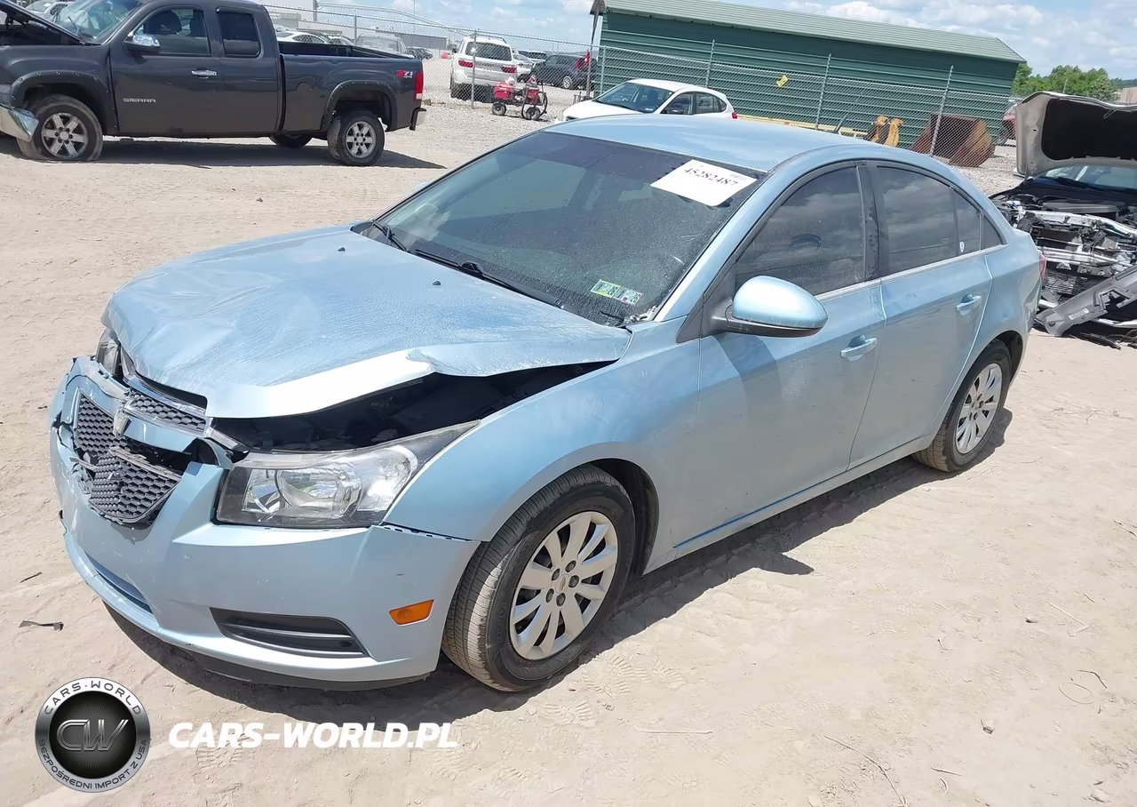 2011 Chevrolet Cruze 1Lt VIN:1G1PF5S95B7226186 - 2