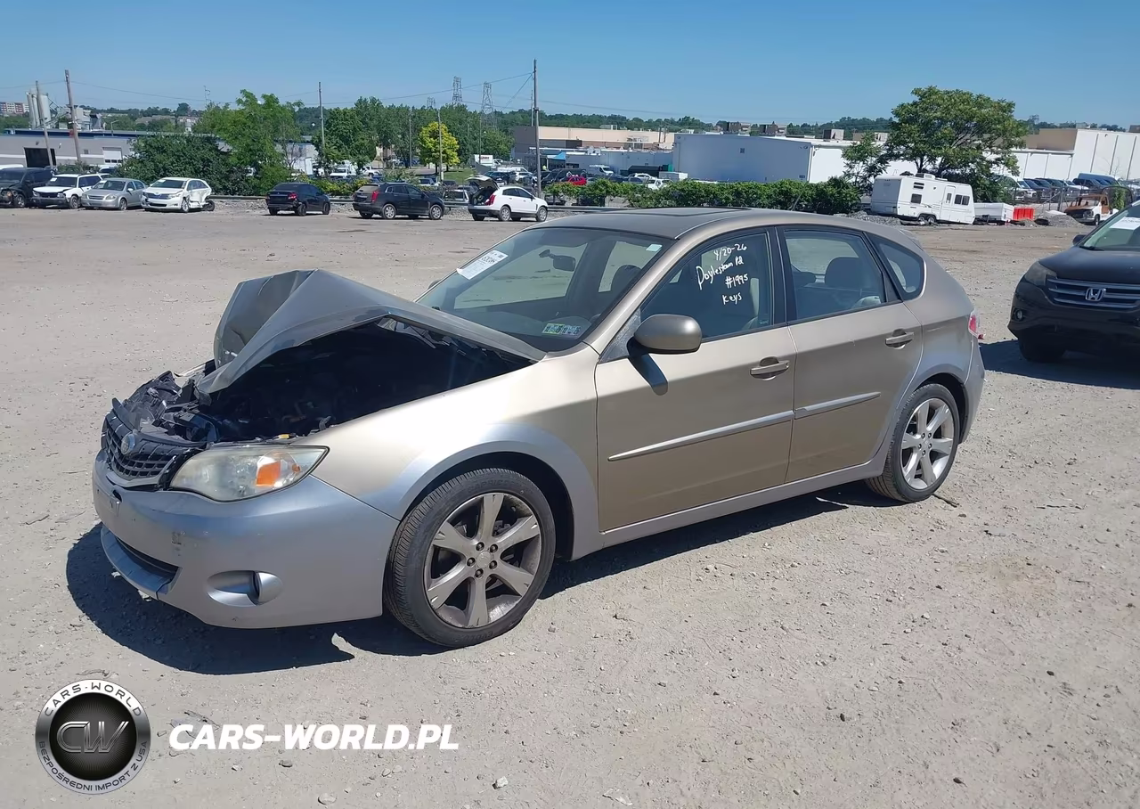 2008 Subaru Impreza Outback Sport VIN:JF1GH63688H828679 - 2