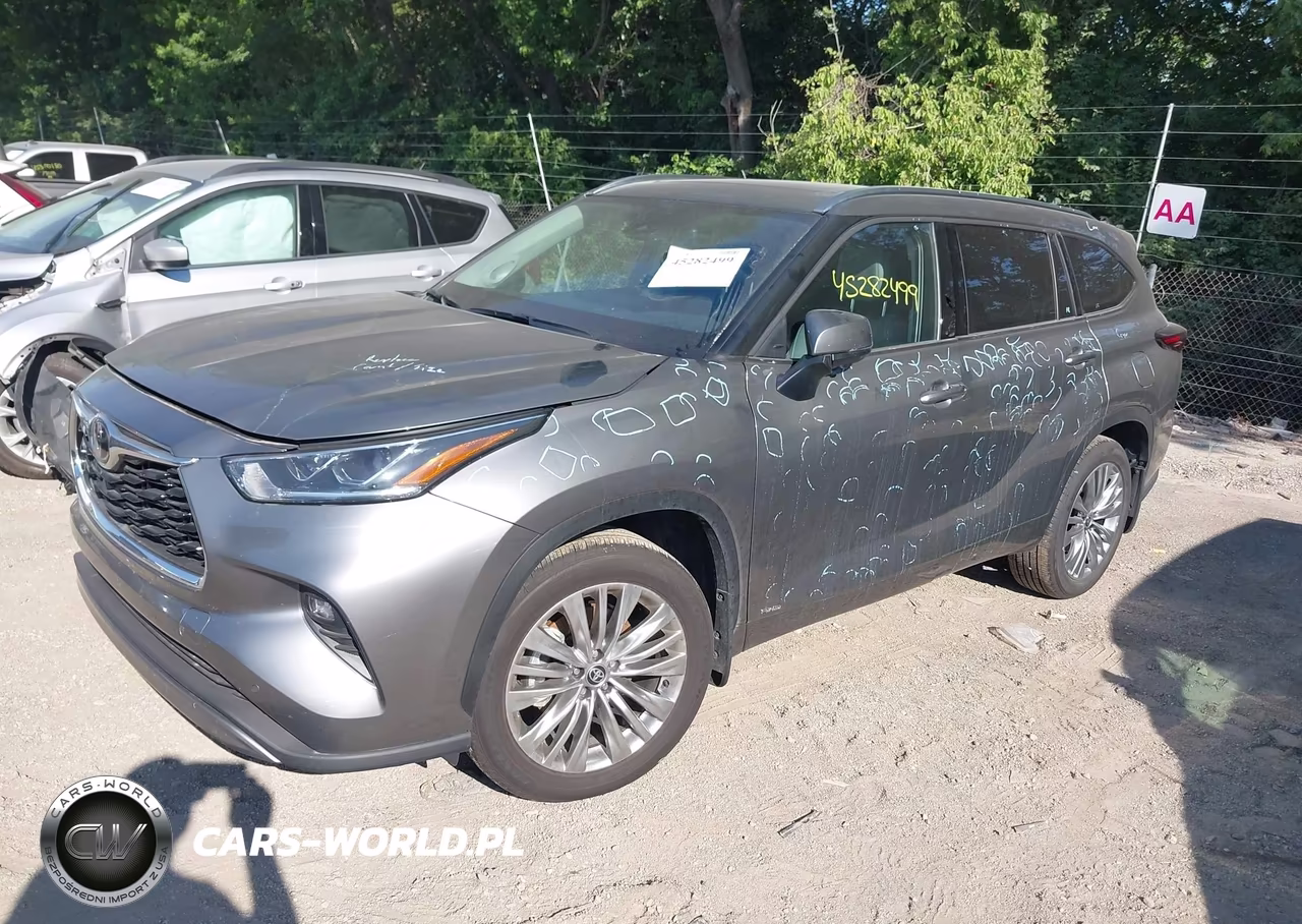 2026 Toyota Highlander Hybrid Platinum VIN:5TDEBRCH6TS705666 - 2