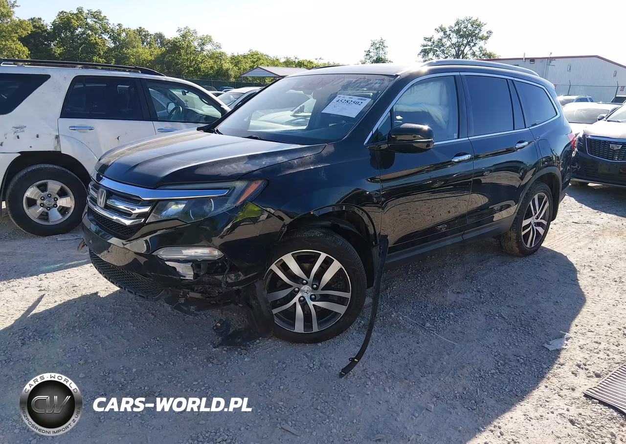 2017 Honda Pilot Elite VIN:5FNYF6H09HB035898 - 2