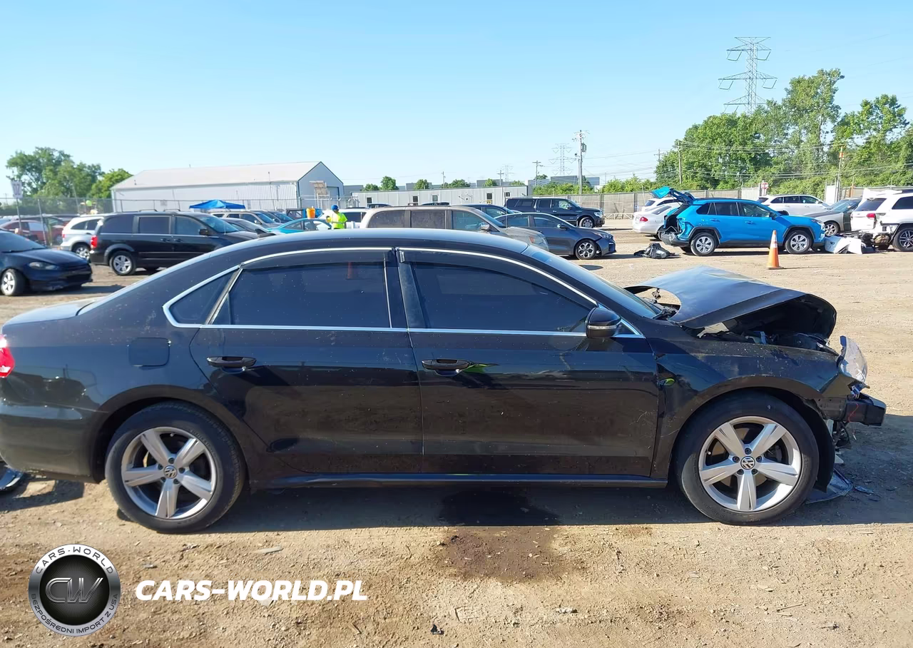 2012 Volkswagen Passat 2.5L Se VIN:1VWBP7A32CC043499 - 14