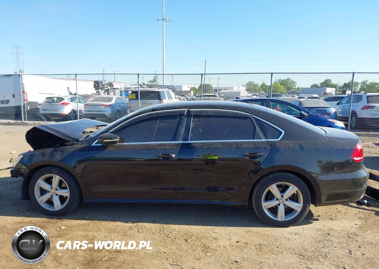 2012 Volkswagen Passat 2.5L Se VIN:1VWBP7A32CC043499 - 15