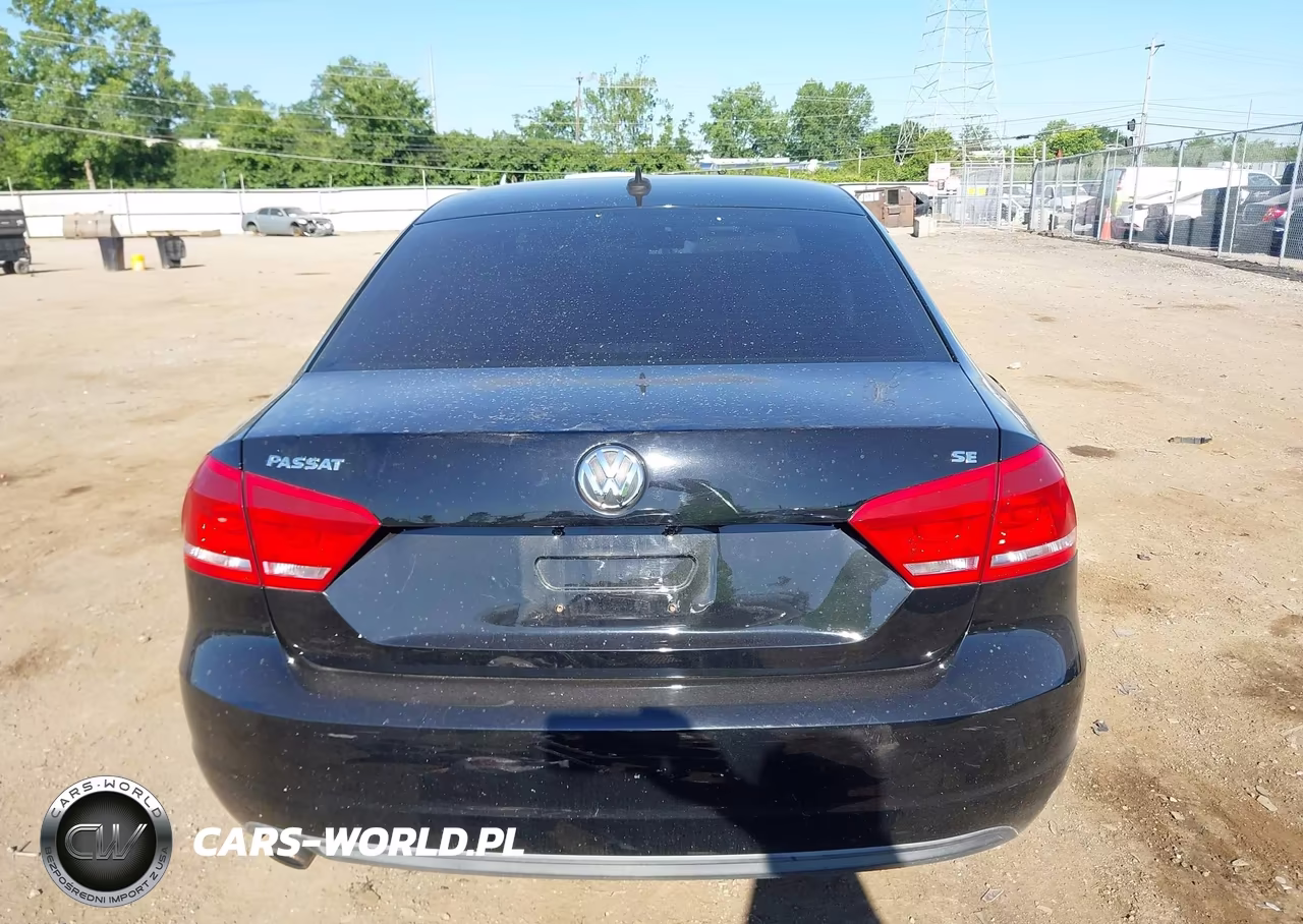 2012 Volkswagen Passat 2.5L Se VIN:1VWBP7A32CC043499 - 17