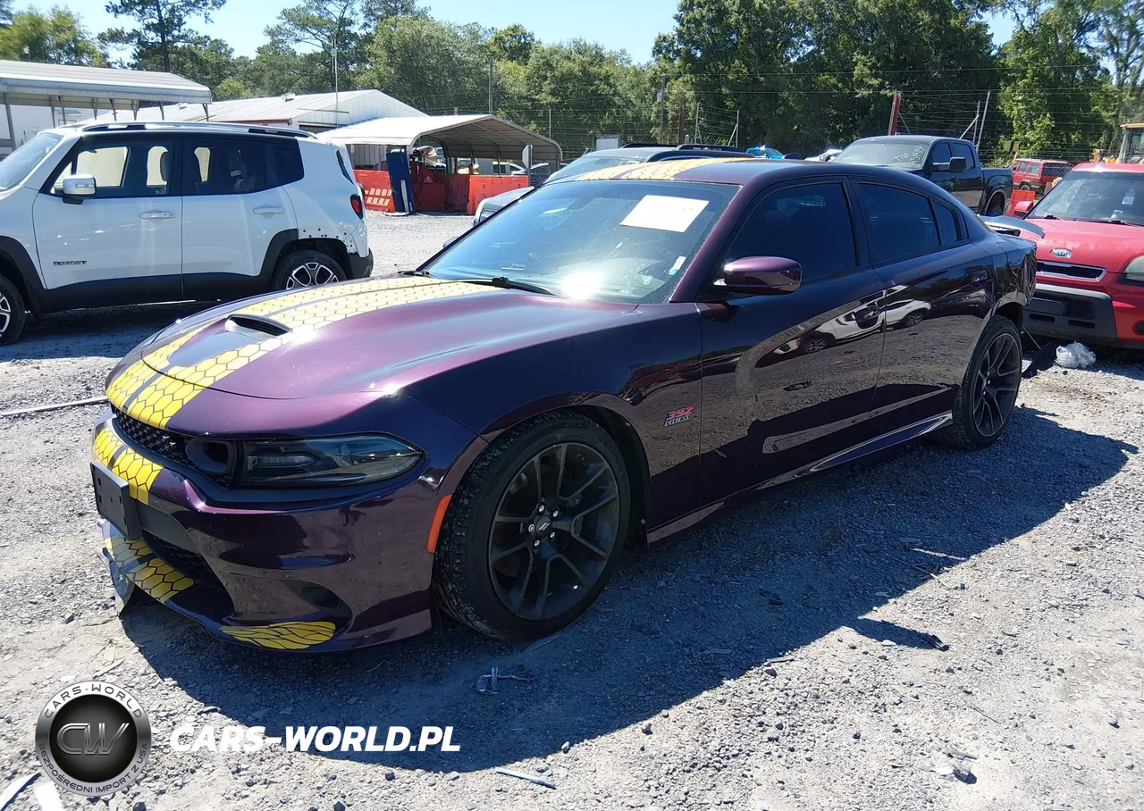 2021 Dodge Charger Scat Pack Rwd VIN:2C3CDXGJXMH553706 - 2