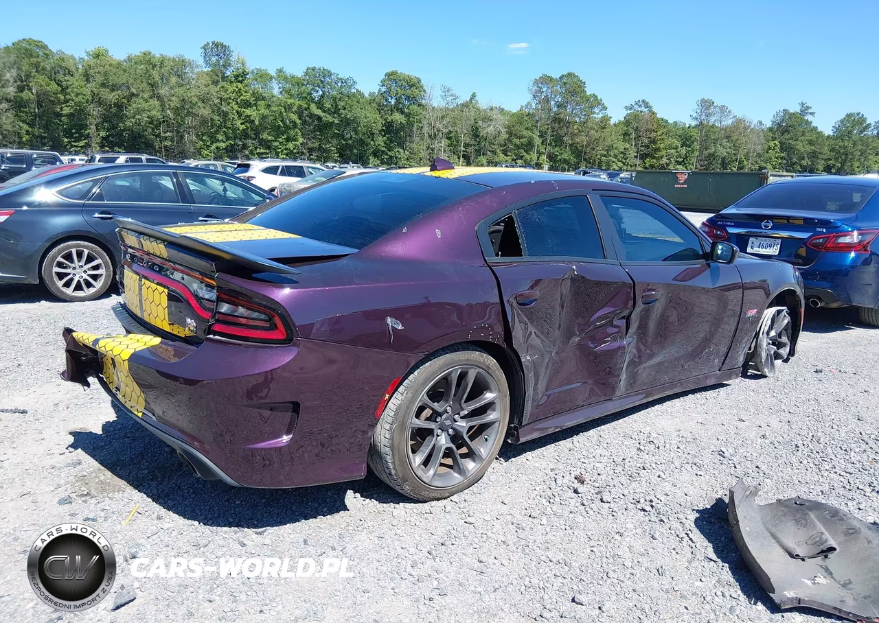 2021 Dodge Charger Scat Pack Rwd VIN:2C3CDXGJXMH553706 - 4