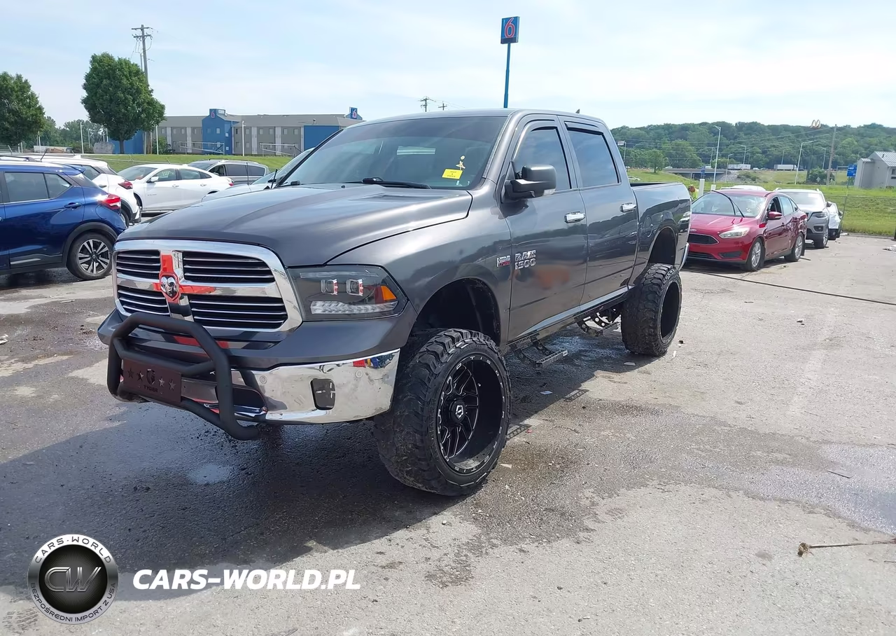 2017 Ram 1500 Big Horn 4X4 5'7 Box VIN:1C6RR7LT8HS597644 - 2