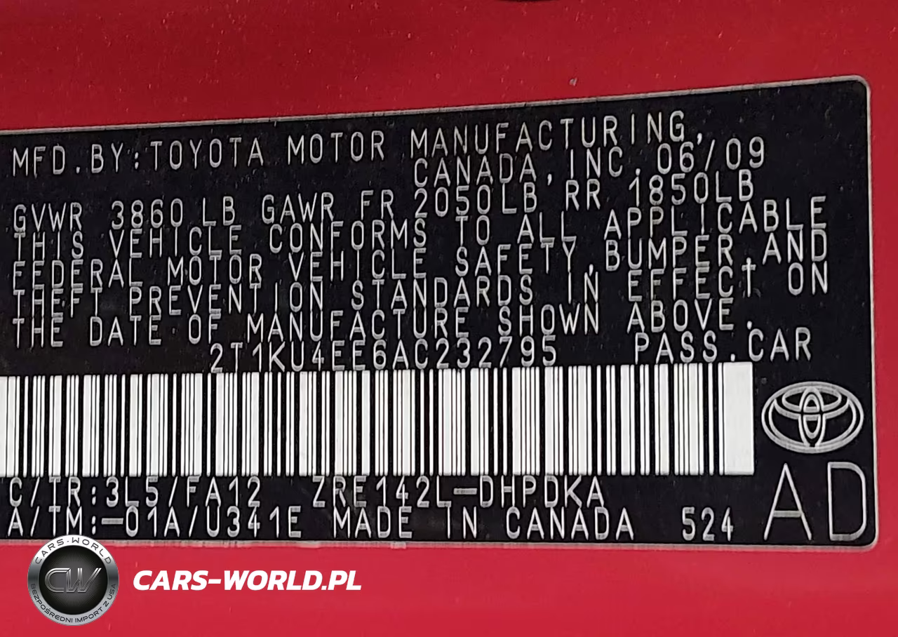2010 Toyota Matrix VIN:2T1KU4EE6AC232795 - 9