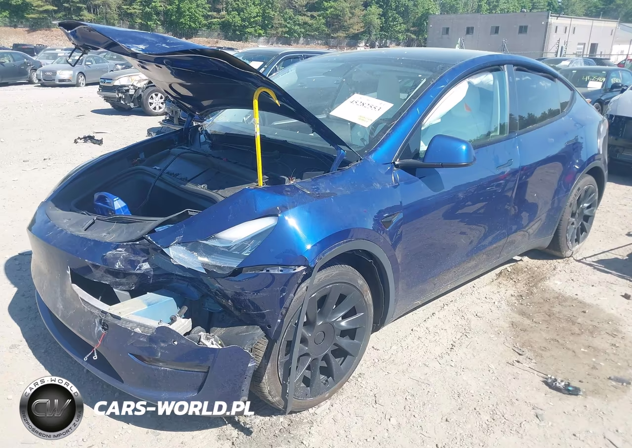 2022 Tesla Model Y Long Range Dual Motor All-Wheel Drive VIN:7SAYGAEE4NF314416 - 2