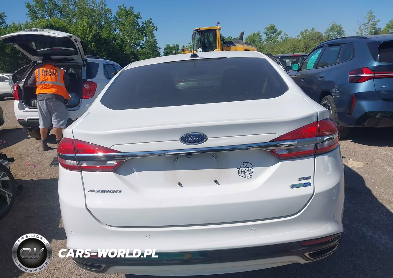2017 Ford Fusion Se VIN:3FA6P0T97HR266360 - 16