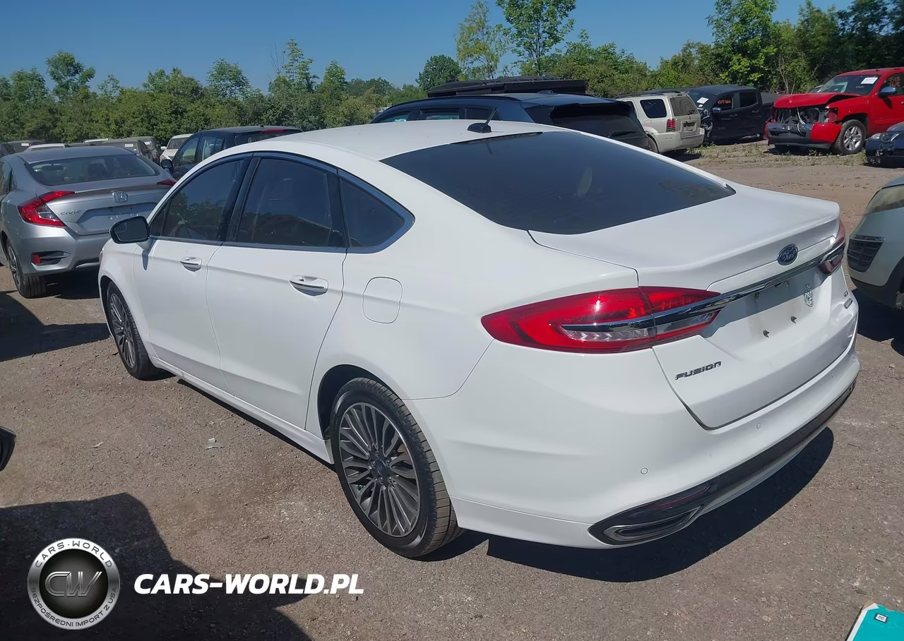 2017 Ford Fusion Se VIN:3FA6P0T97HR266360 - 3