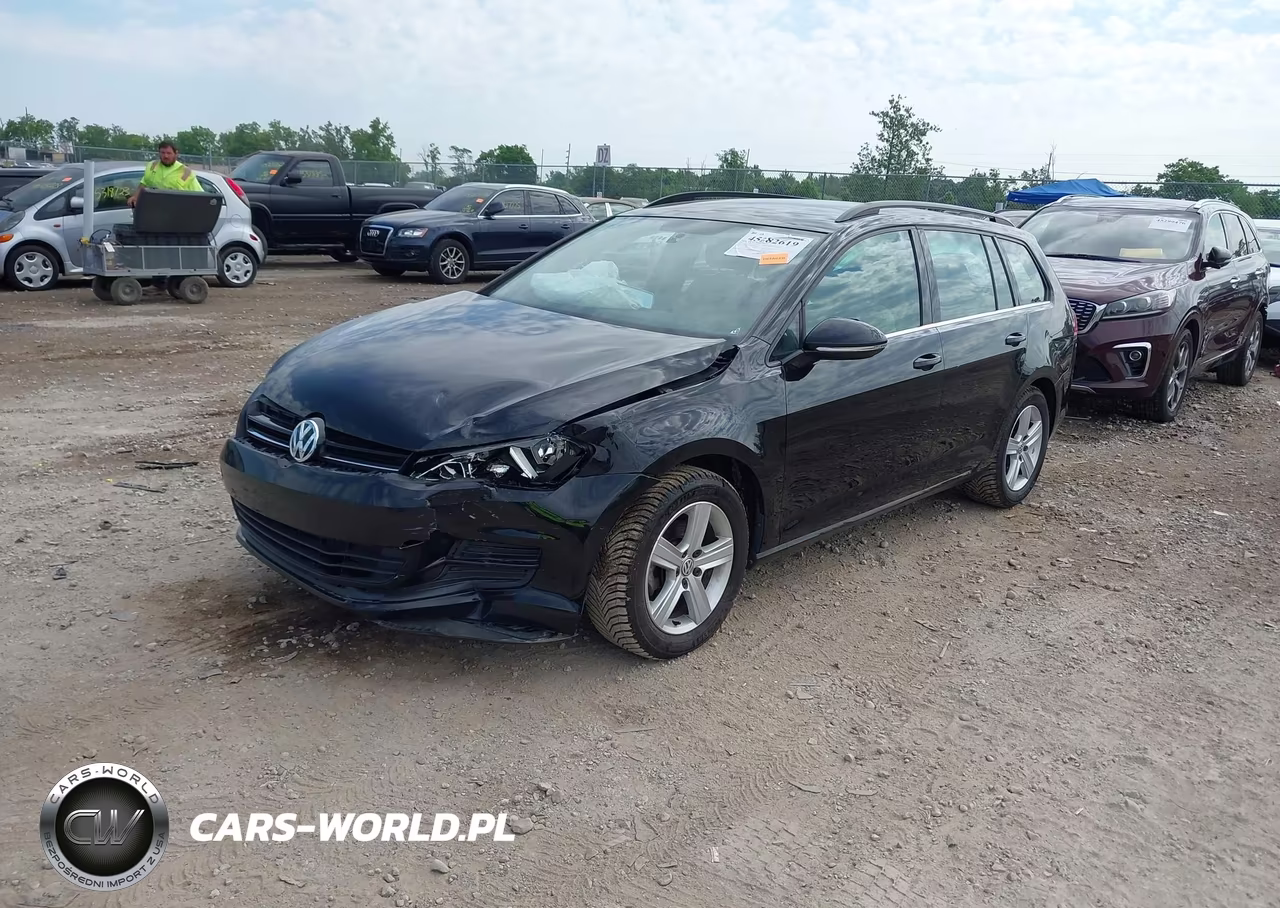 2015 Volkswagen Golf Sportwagen Tdi S 4-Door VIN:3VWCA7AU6FM509985 - 2