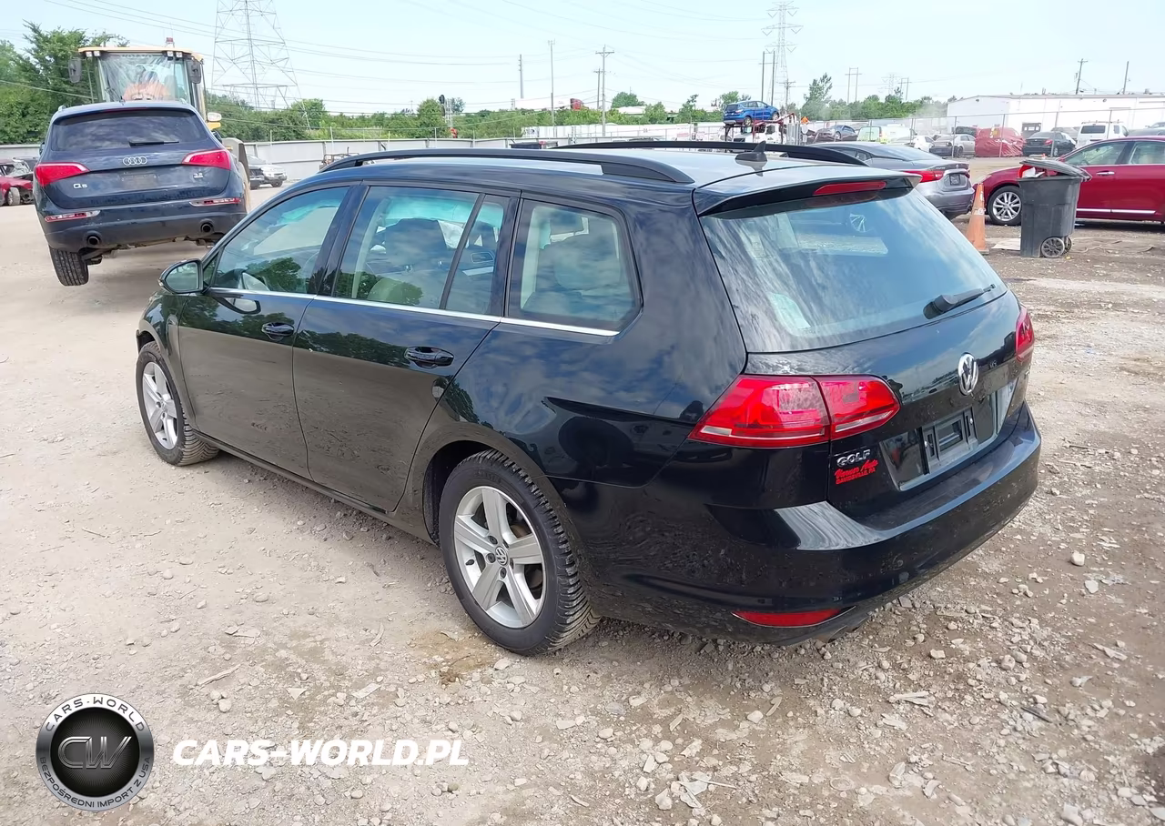 2015 Volkswagen Golf Sportwagen Tdi S 4-Door VIN:3VWCA7AU6FM509985 - 3
