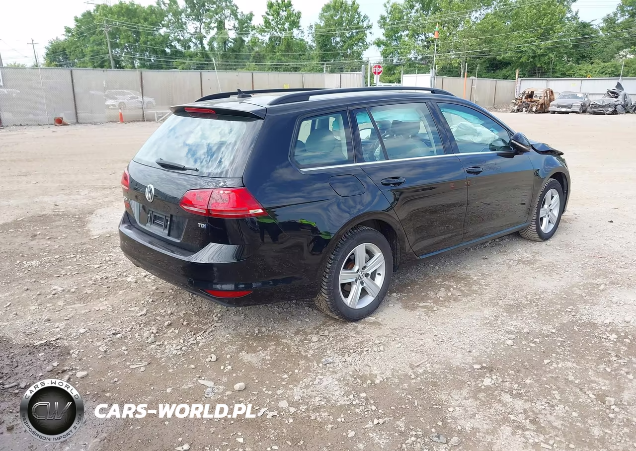 2015 Volkswagen Golf Sportwagen Tdi S 4-Door VIN:3VWCA7AU6FM509985 - 4