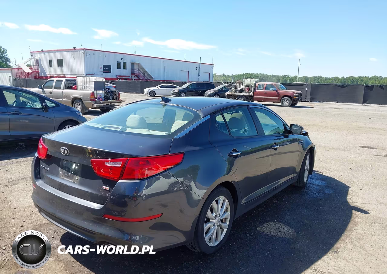 2015 Kia Optima Lx VIN:5XXGM4A76FG500600 - 4