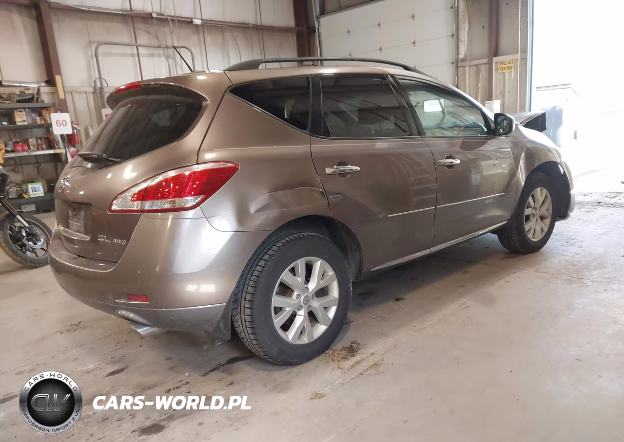 2011 Nissan Murano Sl VIN:JN8AZ1MW0BW152136 - 4