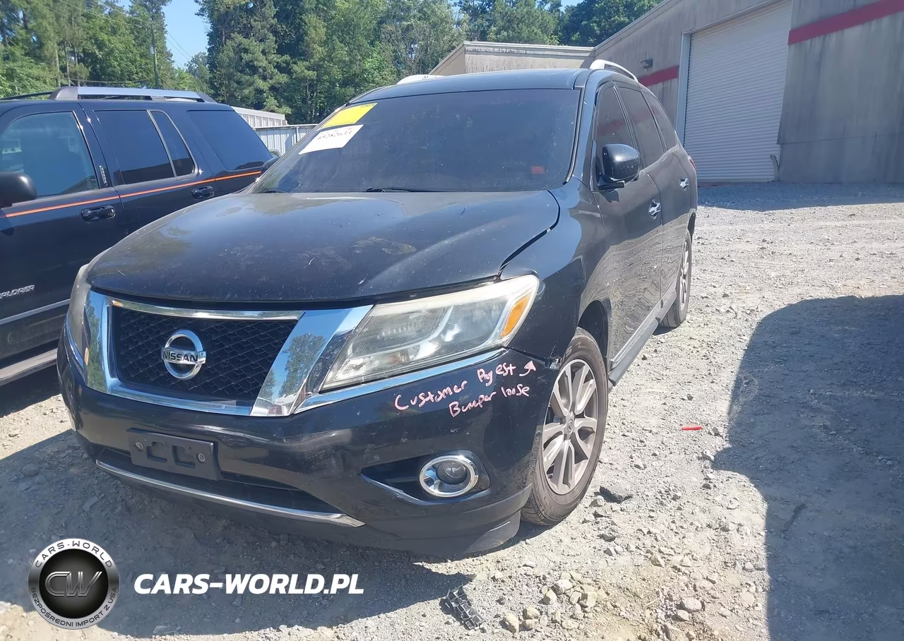 2015 Nissan Pathfinder Sl VIN:5N1AR2MM6FC614413 - 2