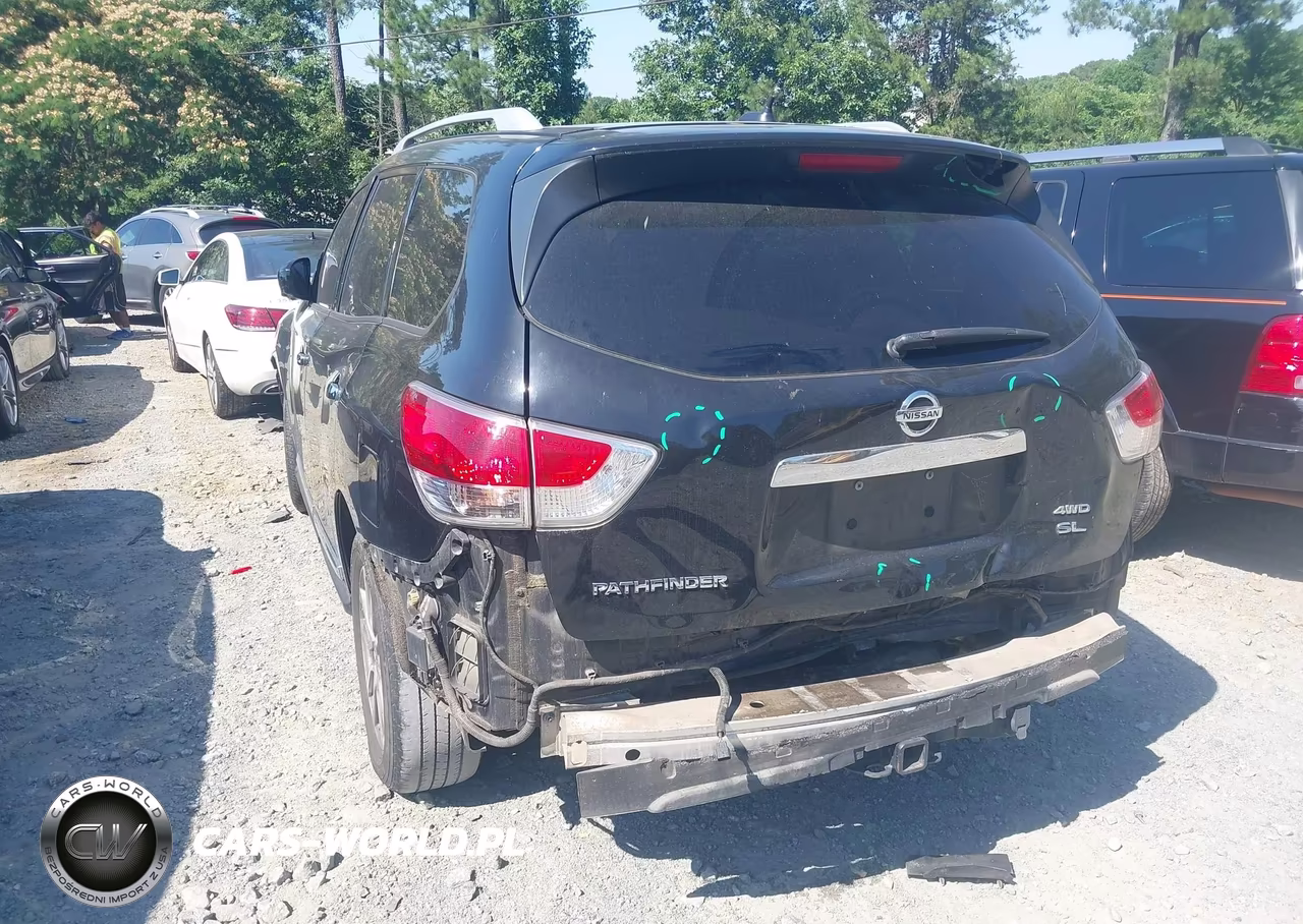 2015 Nissan Pathfinder Sl VIN:5N1AR2MM6FC614413 - 3