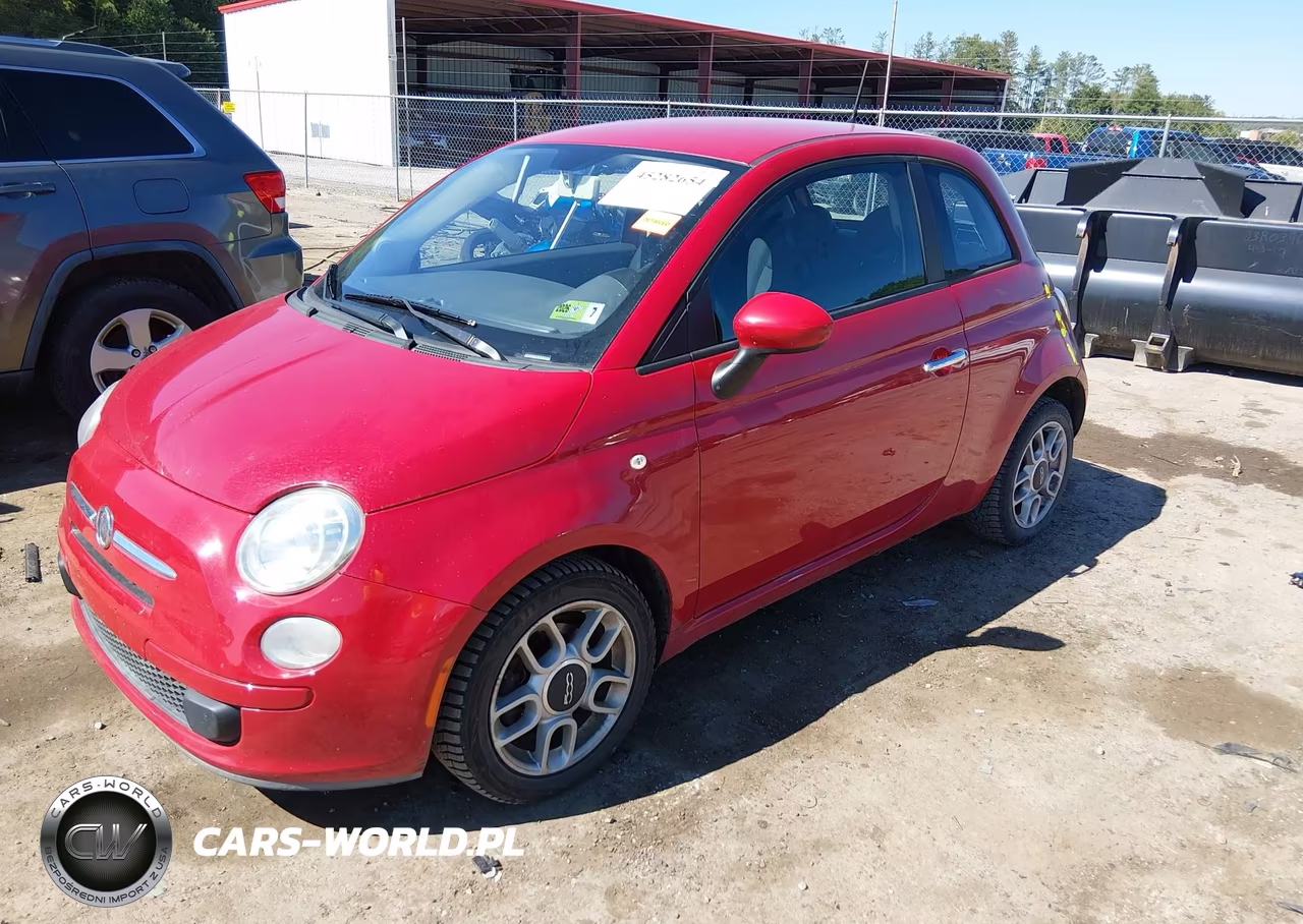 2012 Fiat 500 Pop VIN:3C3CFFAR4CT125137 - 2