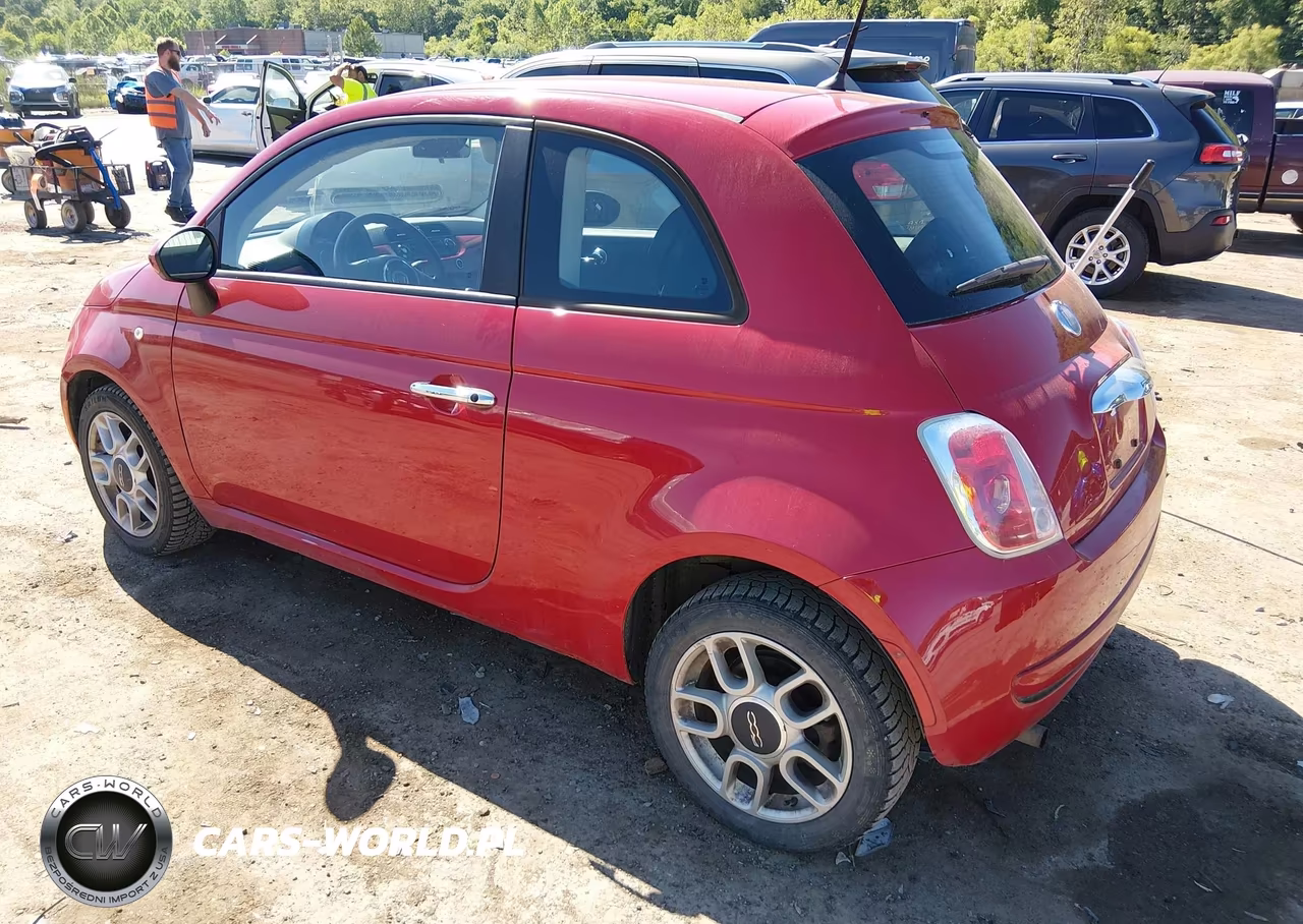 2012 Fiat 500 Pop VIN:3C3CFFAR4CT125137 - 3