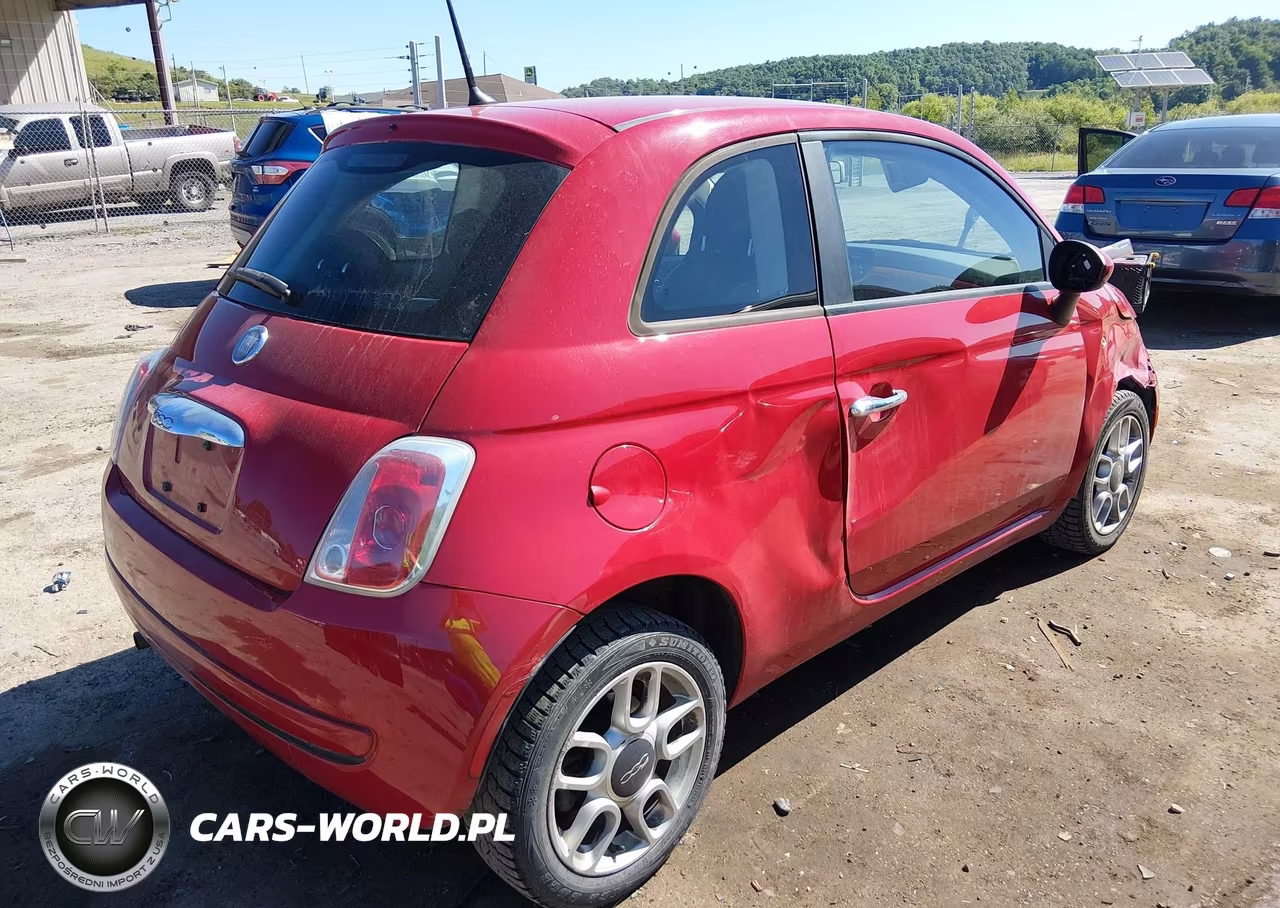 2012 Fiat 500 Pop VIN:3C3CFFAR4CT125137 - 4