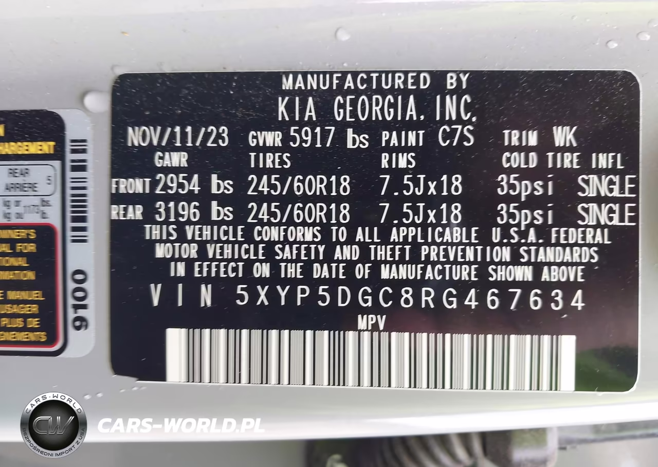2024 Kia Telluride Sx X-Pro VIN:5XYP5DGC8RG467634 - 9
