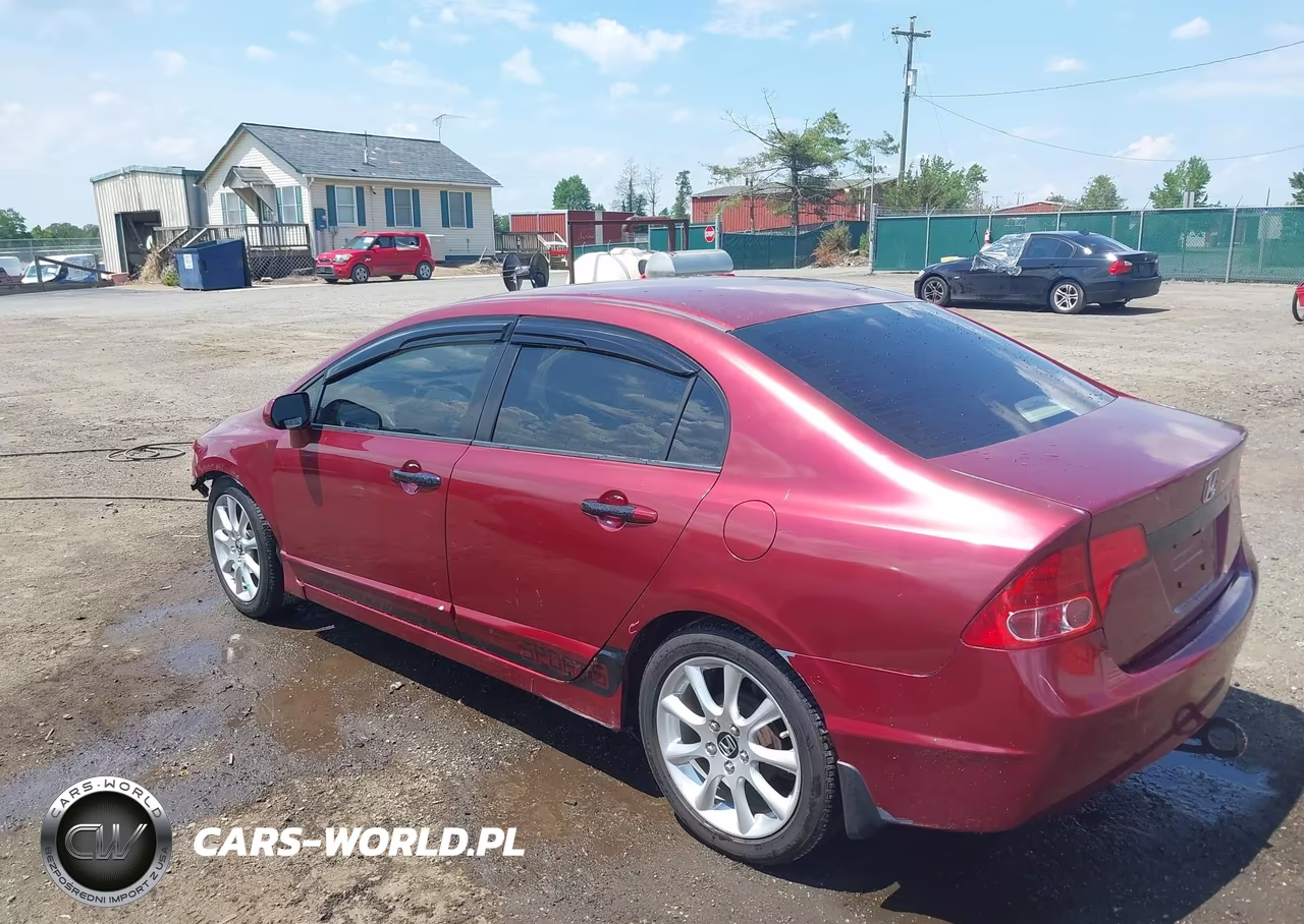 2008 Honda Civic Lx VIN:2HGFA16568H528876 - 3