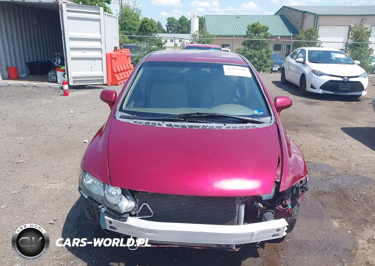 2008 Honda Civic Lx VIN:2HGFA16568H528876 - 6