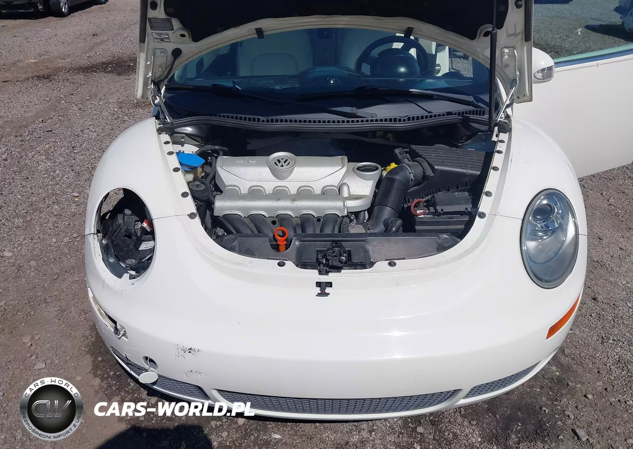 2007 Volkswagen New Beetle Triple White VIN:3VWFF31Y97M423582 - 10