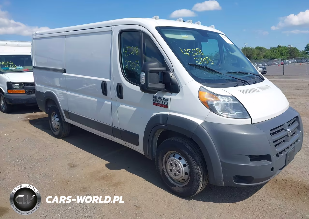2017 Ram Promaster 1500 Low Roof 136 Wb – zdjęcie 1 z 16