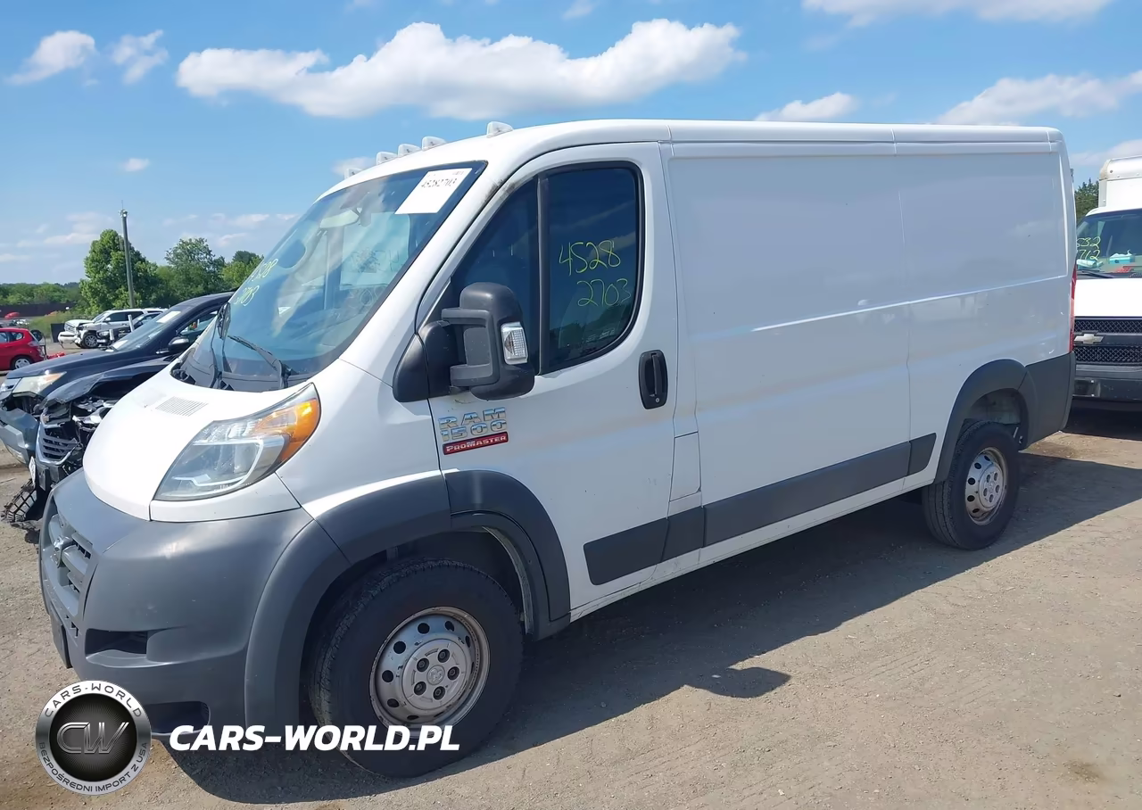 2017 Ram Promaster 1500 Low Roof 136 Wb VIN:3C6TRVAG4HE545785 - 2