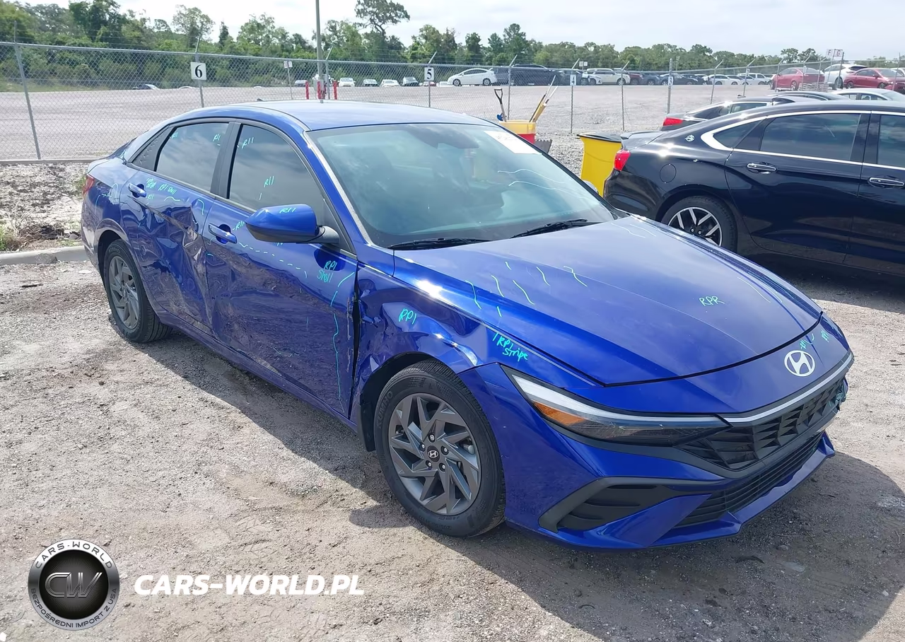 2024 Hyundai Elantra Hybrid Blue – zdjęcie 1 z 16