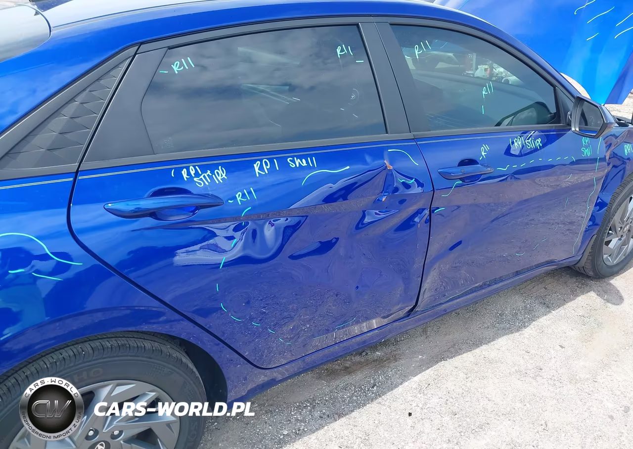 2024 Hyundai Elantra Hybrid Blue VIN:KMHLM4DJ9RU102457 - 6