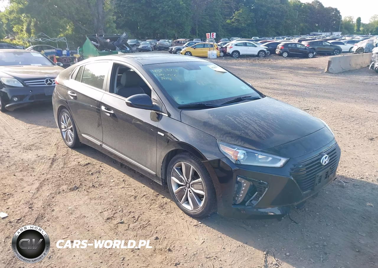 2018 Hyundai Ioniq Hybrid Limited VIN:KMHC85LC6JU083674 - 1