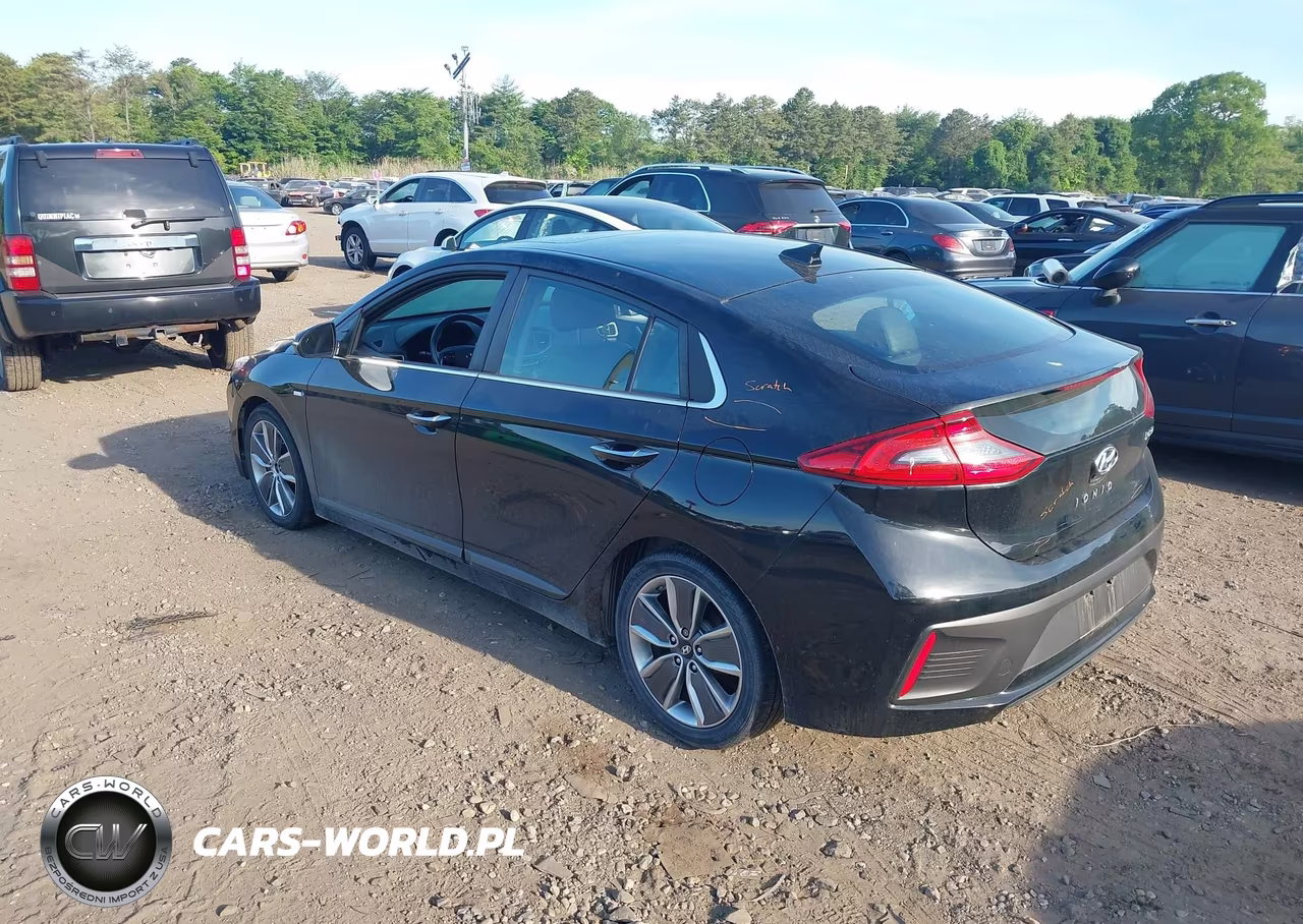 2018 Hyundai Ioniq Hybrid Limited VIN:KMHC85LC6JU083674 - 3